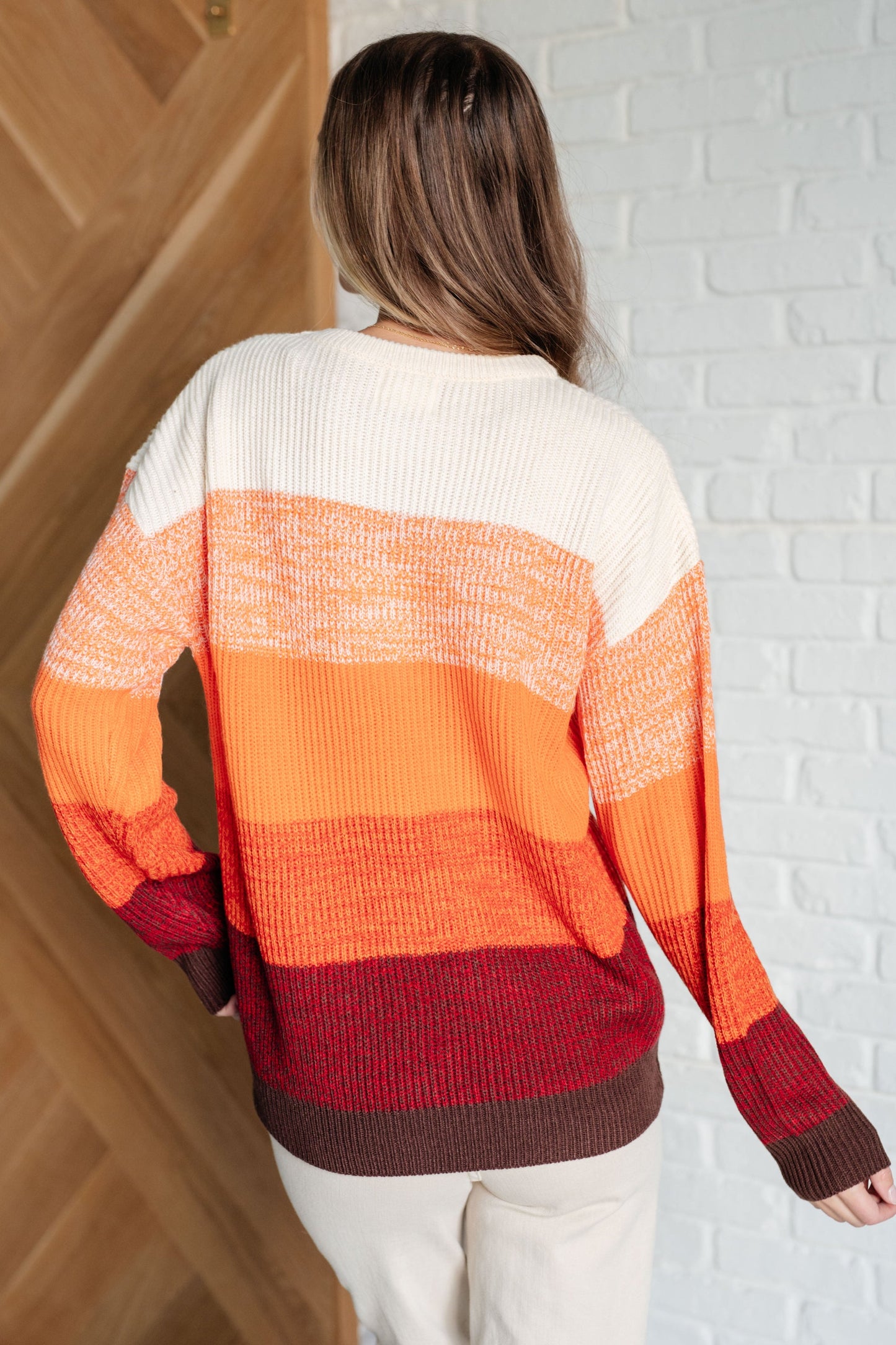 All Too Well Color Block Sweater – Trendy & Cozy Knitwear, Perfect for Layering