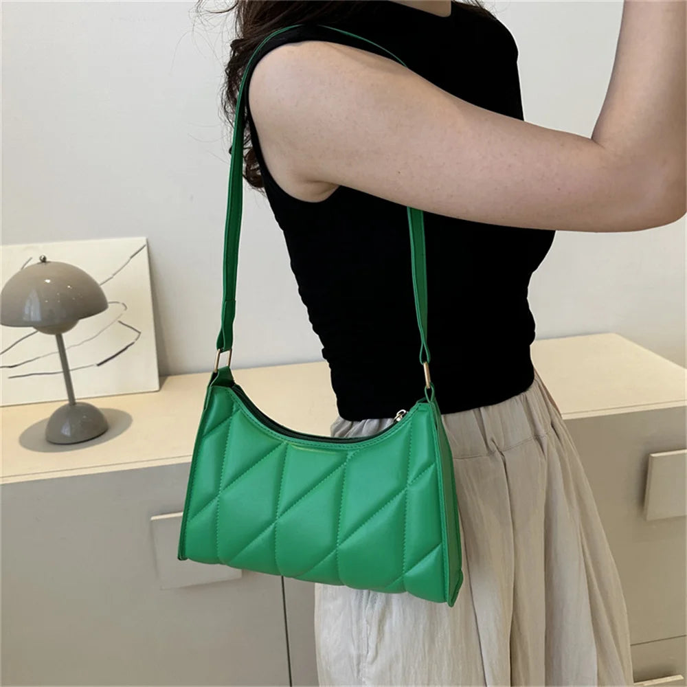 Trendy PU Leather Mini Crossbody Bag - Retro Casual Shoulder Bag for Women